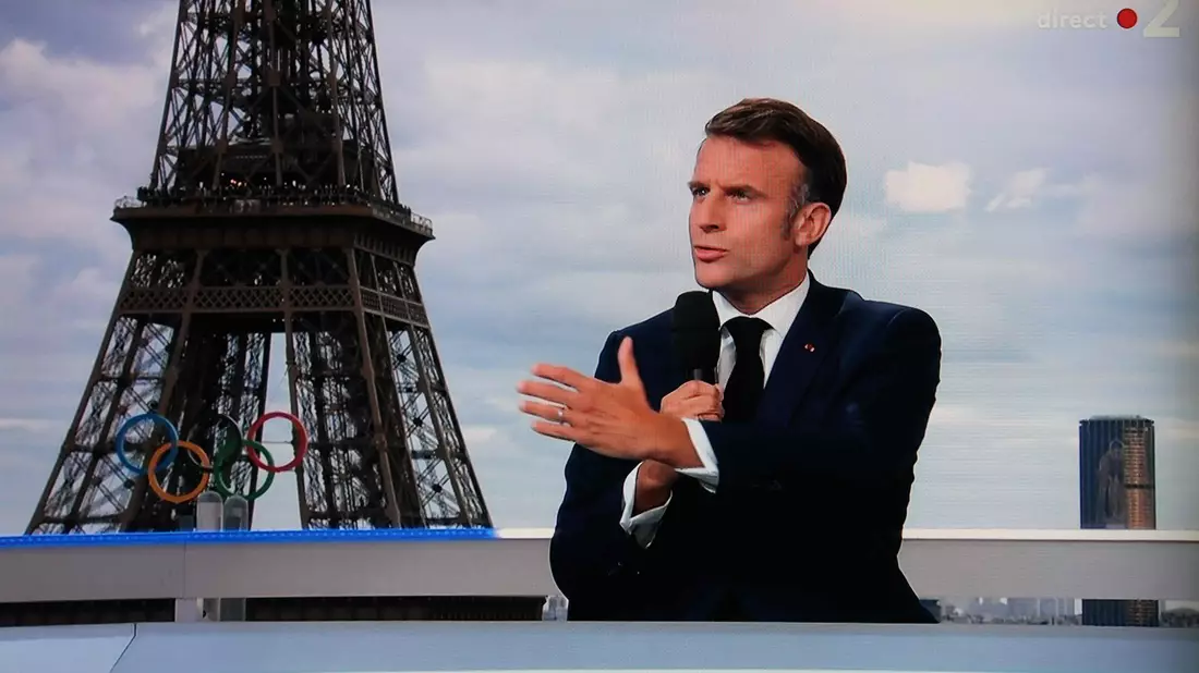 Die Kandidatin der Linken Castets hat Macron zunächst nicht zur Premierministerin ernannt. - Bild: Ludovic Marin/AFP/dpa