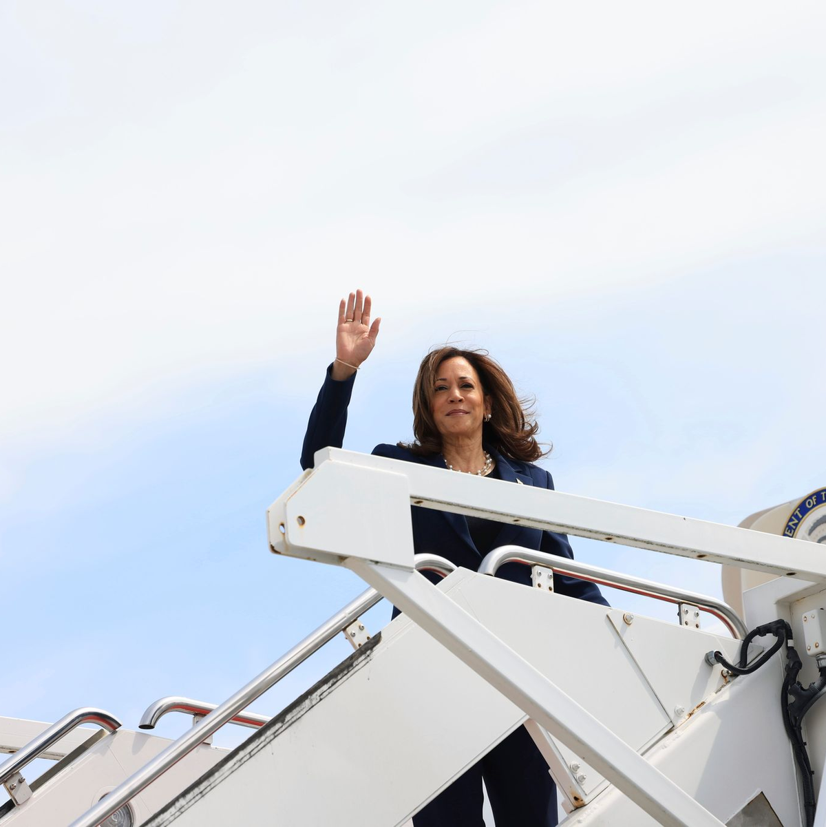 Harris: «Bei dieser Wahl stehen wir alle vor der Frage, in was für einem Land wir leben wollen.» - Foto: Kevin Mohatt/Pool Reuters/AP/dpa