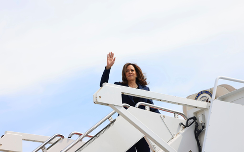 Harris: «Bei dieser Wahl stehen wir alle vor der Frage, in was für einem Land wir leben wollen.» - Foto: Kevin Mohatt/Pool Reuters/AP/dpa