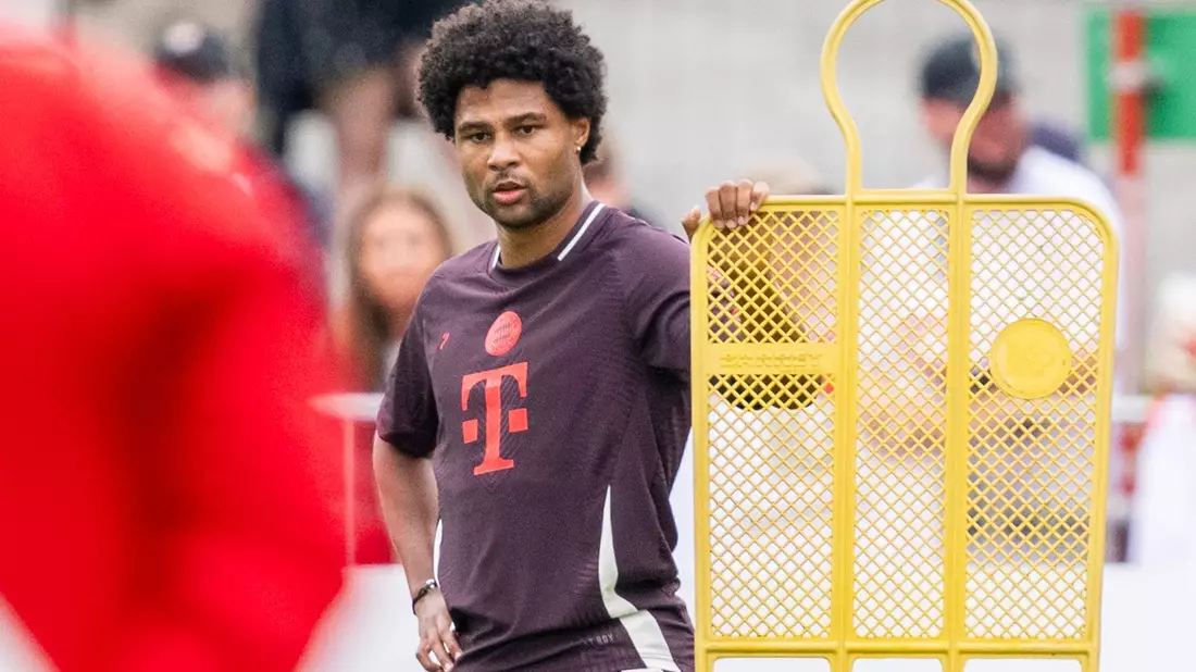 Bayern-Spieler Gnabry will neu angreifen. - Bild: David Inderlied/dpa