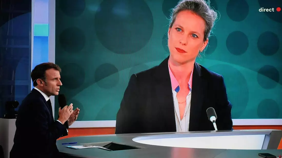 Linken-Kandidatin Castets will keine Koalition mit Macrons Lager. - Bild: Ludovic Marin/AFP/dpa