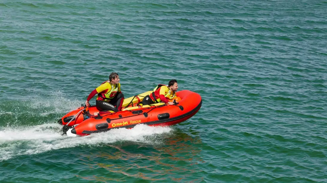 Kooperation mit der DLRG: mo-jet Rescue Boat ist das perfekte Boot für die Wasserrettung - Bild: presseportal.de