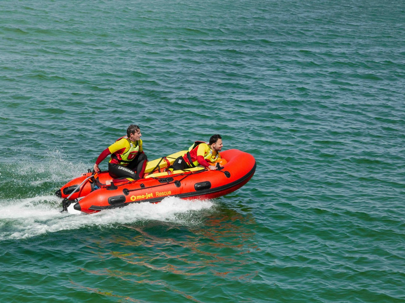 Kooperation mit der DLRG: mo-jet Rescue Boat ist das perfekte Boot für die Wasserrettung - Foto: presseportal.de