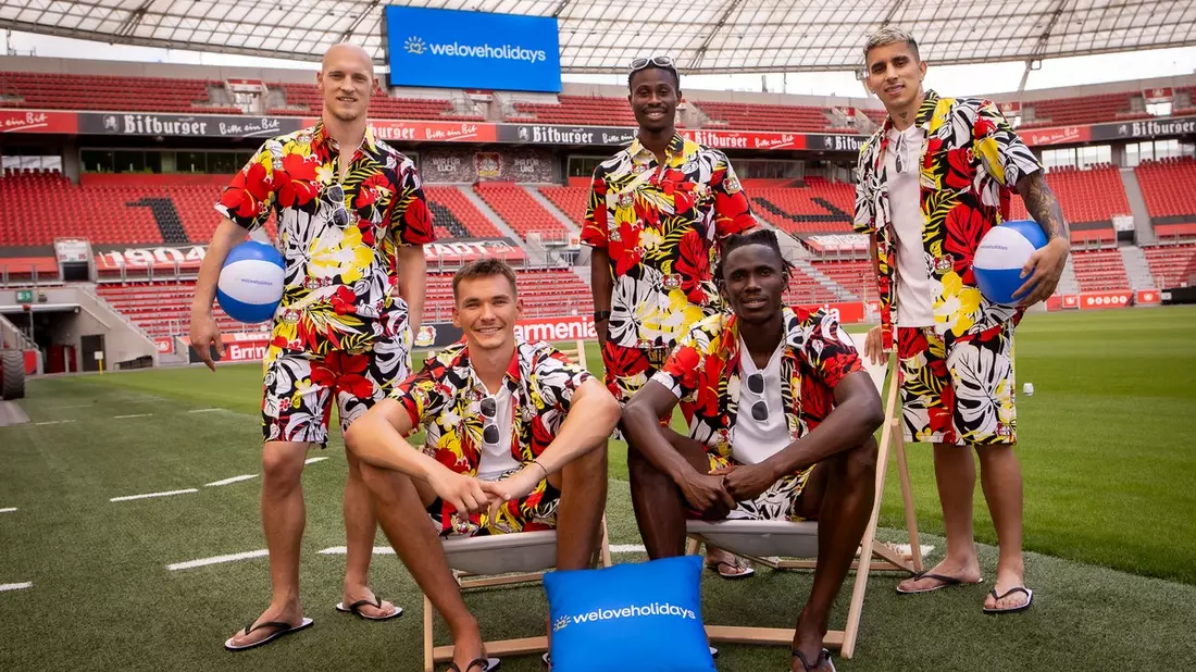 weloveholidays ist offizieller Holiday-Partner von Bayer 04 Leverkusen - Bild: presseportal.de