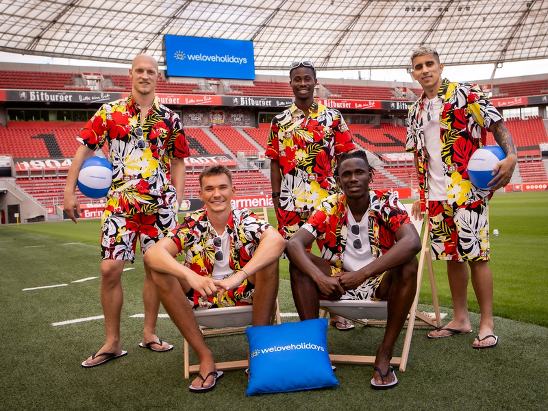 weloveholidays ist offizieller Holiday-Partner von Bayer 04 Leverkusen - Foto: presseportal.de