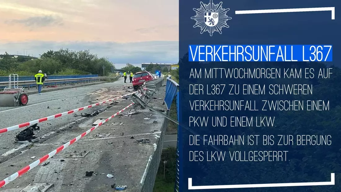 POL-PPWP: Autofahrer bei Kollision tödlich verletzt - Bild: presseportal.de