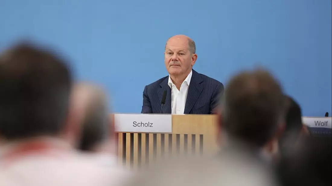 Olaf Scholz am 24.07.2024 - Bild: über dts Nachrichtenagentur