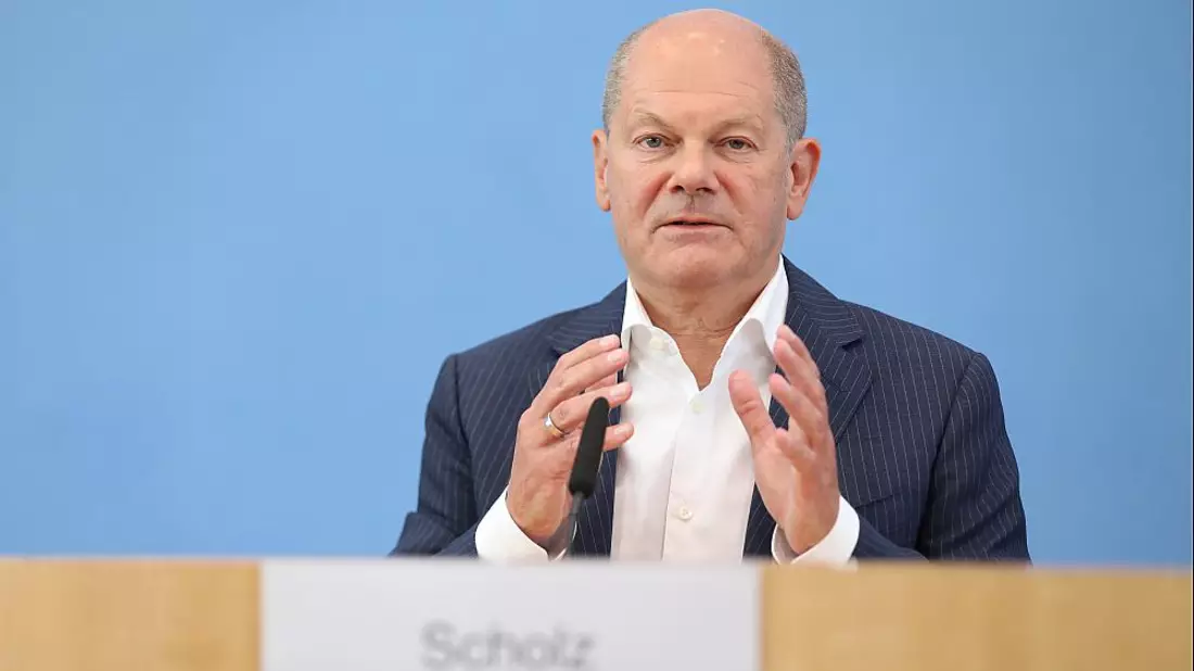 Olaf Scholz am 24.07.2024 - Bild: über dts Nachrichtenagentur