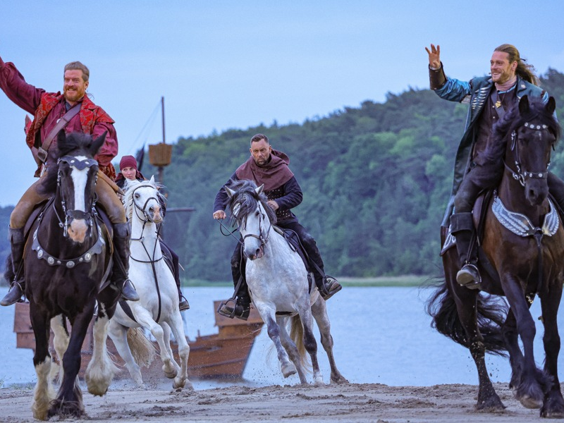 Halbzeit bei den Störtebeker Festspielen: Hamburg 1401 bisher von Tragödien und Dramen begleitet - Foto: presseportal.de