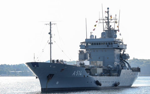 Tender Werra läuft zum NATO-Verband aus - Foto: presseportal.de
