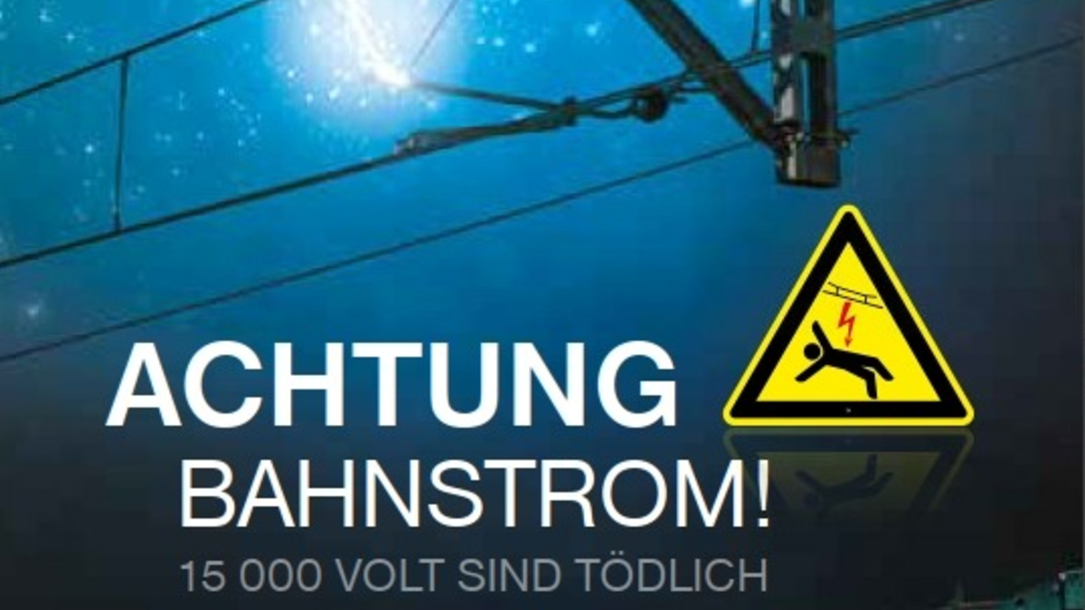 Bundespolizeidirektion München: Polizei München und Bundespolizei warnen vor Gefahren auf Bahnanlagen - Foto: presseportal.de