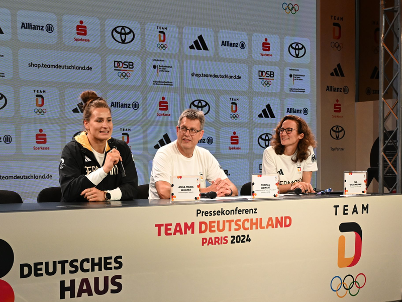 Das deutsche Team will in Paris im Medaillenspiegel in die Top Ten. - Foto: Sina Schuldt/dpa