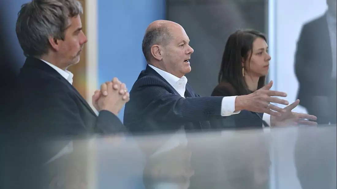 Olaf Scholz am 24.07.2024 - Bild: über dts Nachrichtenagentur