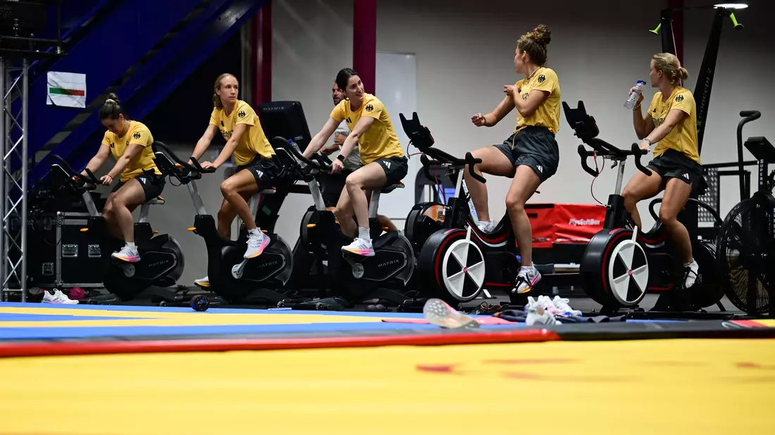 Im Deutschen Haus in Paris gibt es auch ein Trainingszentrum für die deutschen Olympia-Teilnehmer. - Bild: Sina Schuldt/dpa