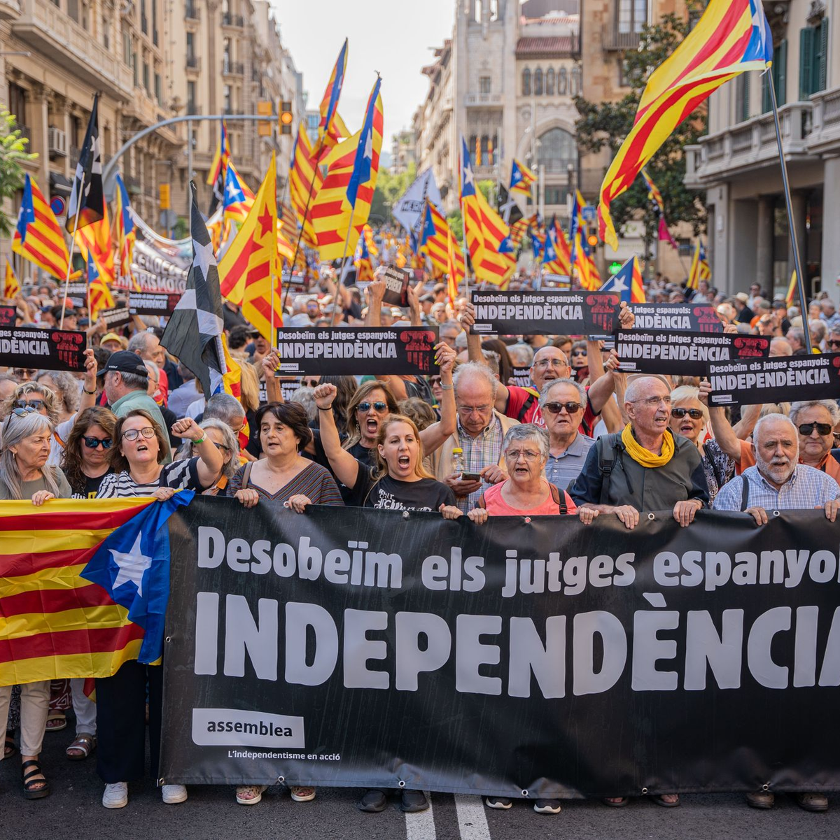 Der Katalonien-Konflikt schwelt in Spanien seit langem. (Archivbild) - Foto: Marc Asensio Clupes/ZUMA Press Wire/dpa