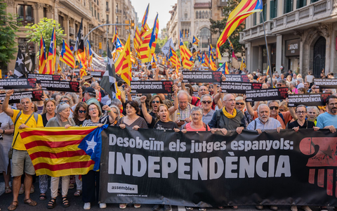 Der Katalonien-Konflikt schwelt in Spanien seit langem. (Archivbild) - Foto: Marc Asensio Clupes/ZUMA Press Wire/dpa