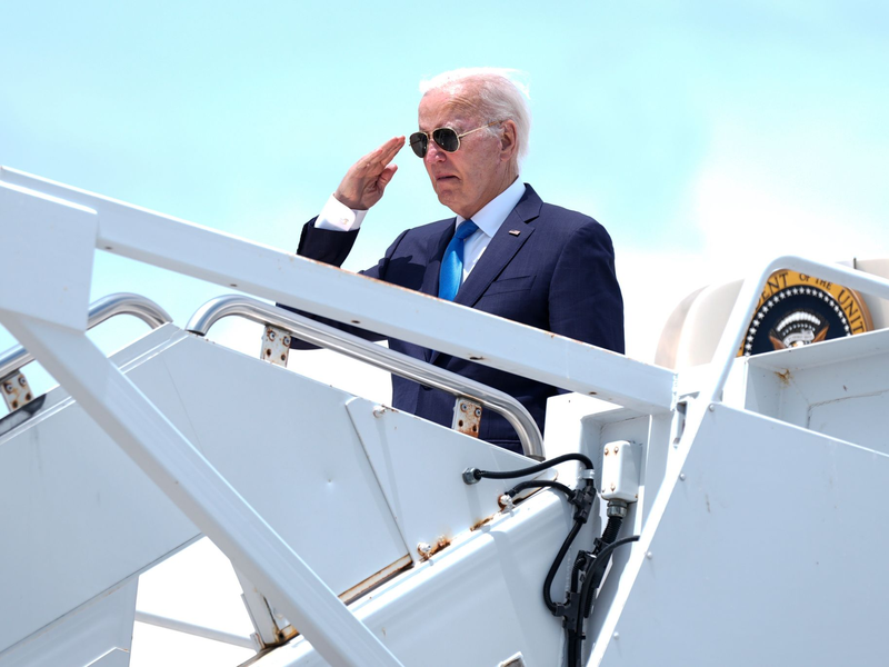 Biden: «Nichts kann der Rettung unserer Demokratie im Wege stehen, auch nicht persönlicher Ehrgeiz.» - Foto: Manuel Balce Ceneta/AP/dpa