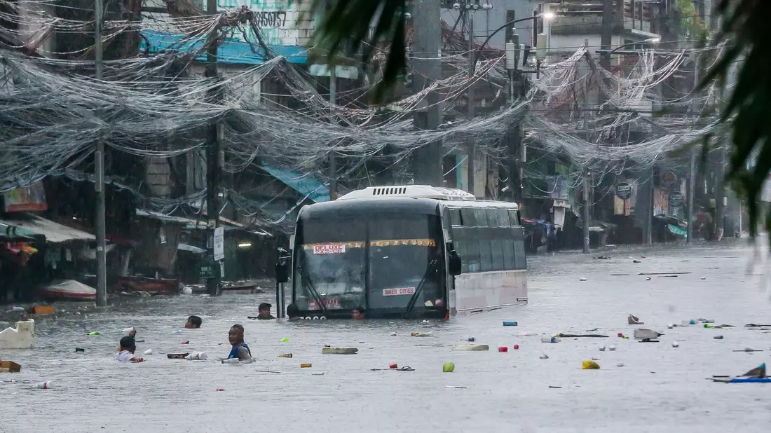 Zuvor hatte der Sturm auf den Philippinen gewütet - in dem Land gab es ebenfalls Tote. - Bild: Rouelle Umali/XinHua/dpa