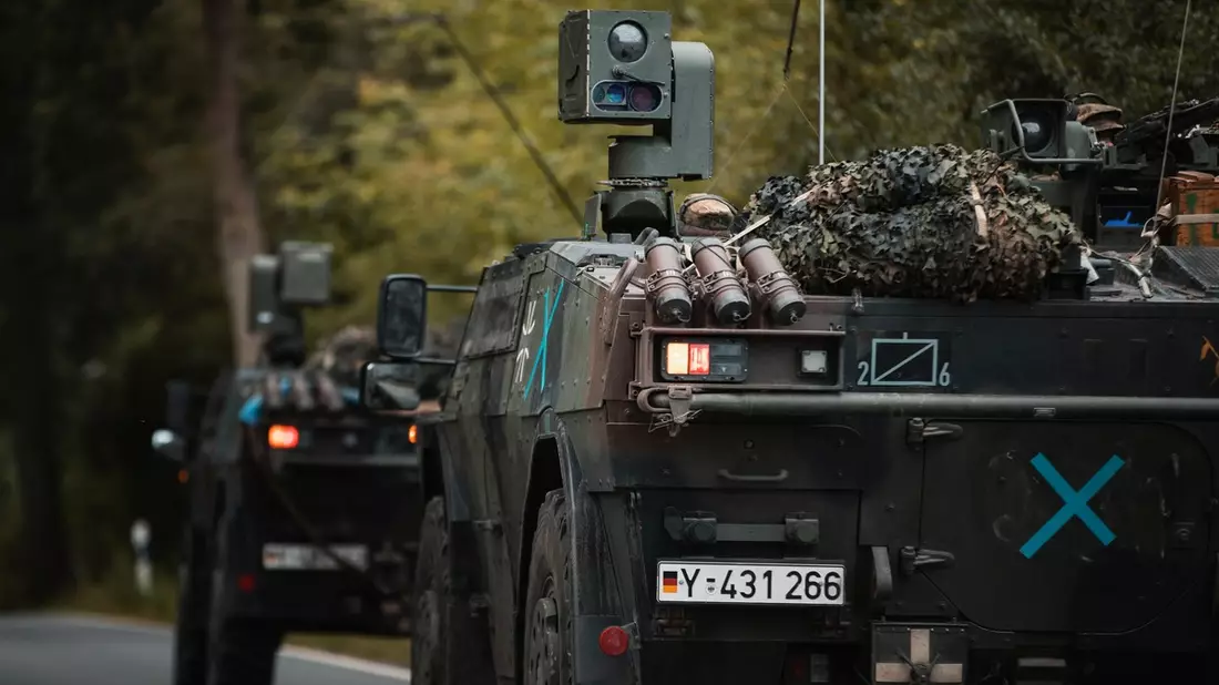 Bundeswehr modernisiert den Spähwagen Fennek - Bild: presseportal.de