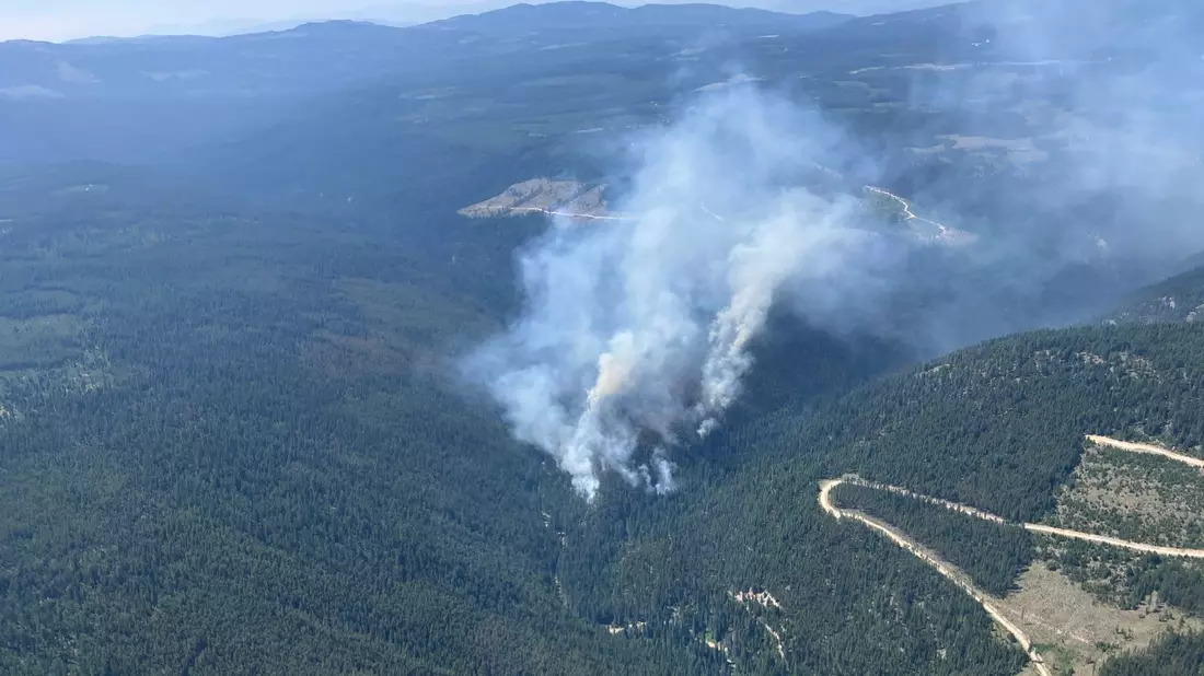Wie in den vergangenen Jahren gibt es in Kanada und in den USA zahlreiche Waldbrände. - Bild: ---/BC Wildfire Service/XinHua/dpa