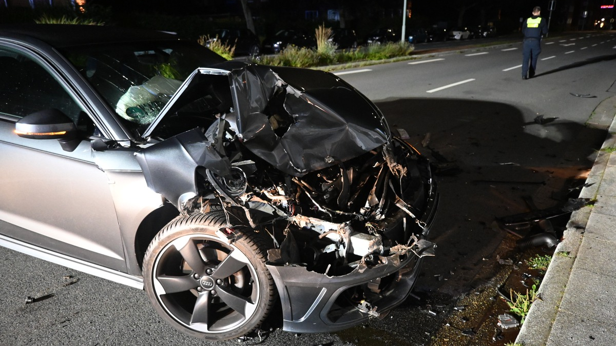 POL-WHV: Verkehrsunfall unter Alkohol- und Medikamenteneinfluss in Wilhelmshaven mit leicht verletzter Unfallverursacherin - Foto: presseportal.de