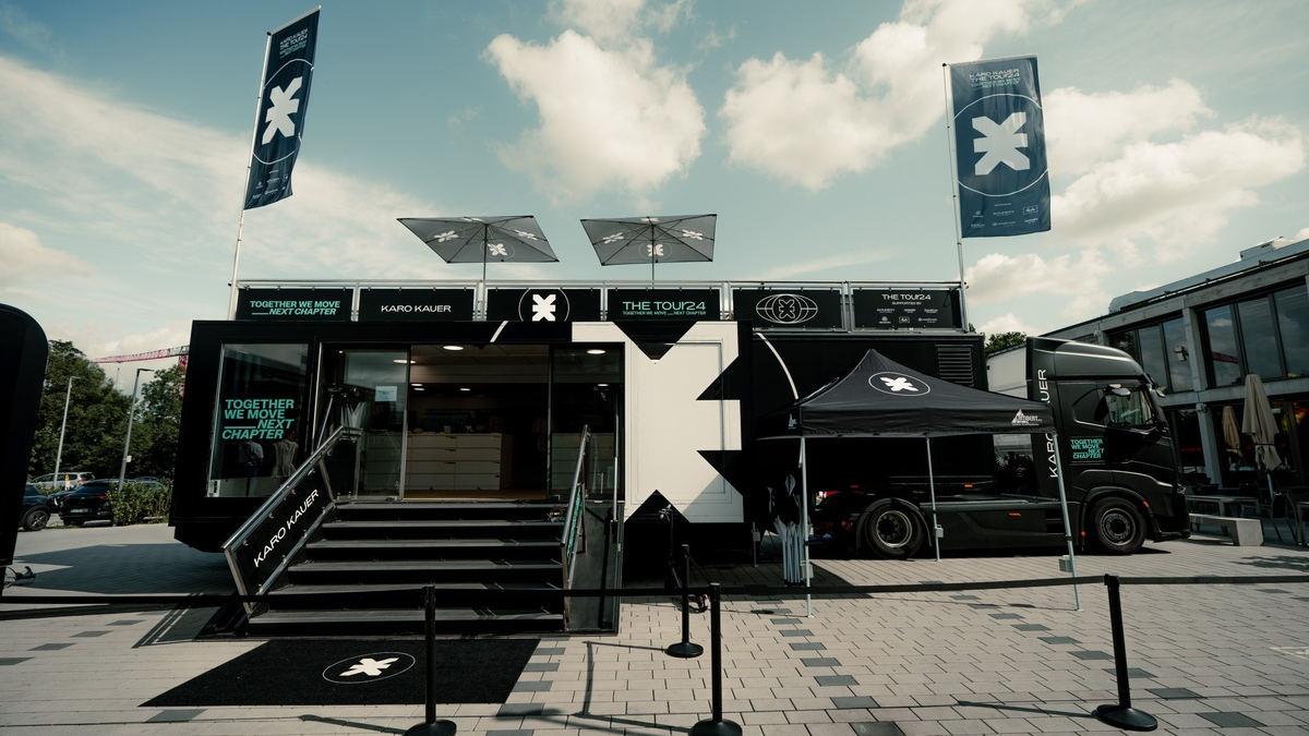 15 Städte, 2 Trucks, ein Fashion-Highlight - KARO KAUER LABEL auf THE TOUR 24 - Foto: presseportal.de