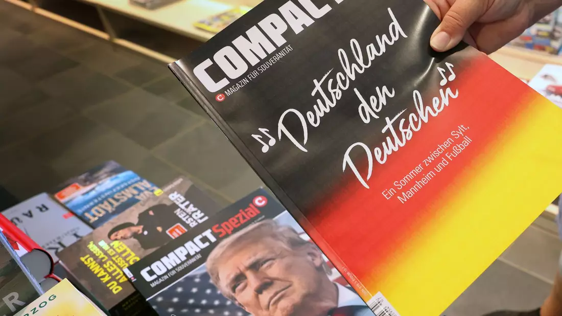 Die Schlappe vor Gericht könnte der AfD bei den im September anstehenden Landtagswahlen in Thüringen, Sachsen und Brandenburg in die Hände spielen - Bild: Karl-Josef Hildenbrand/dpa