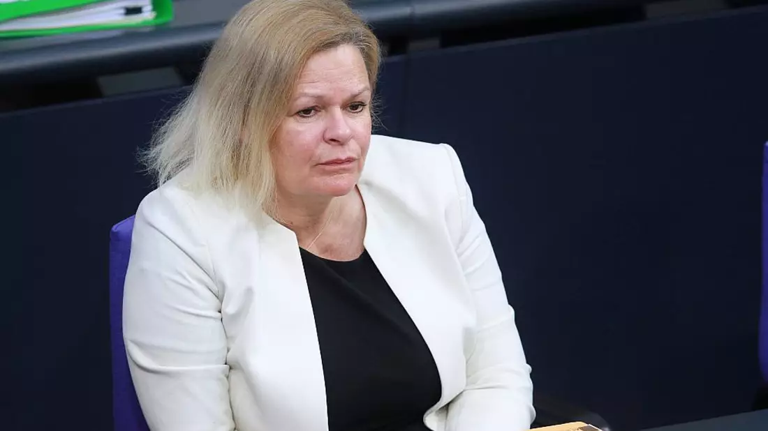 Nancy Faeser (Archiv) - Bild: über dts Nachrichtenagentur