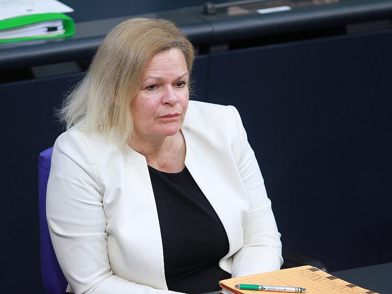 Nancy Faeser (Archiv) - Foto: über dts Nachrichtenagentur