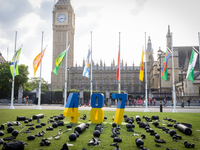 Im Vorfeld der Olympischen Sommerspiele 2024: Gedenkveranstaltung fĂŒr 487 im russischen Angriffskrieg getötete ukrainische Sportler*innen in London - Foto: presseportal.de