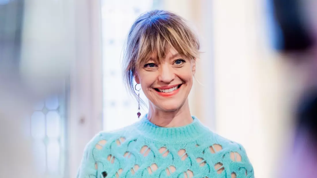 Heike Makatsch ist eine von vielen prominenten Fernsehstars in der ersten deutschen Serie des Streamingdienstes AppleTV+, die Anfang Oktober startet. (Archivfoto)  - Bild: Christoph Soeder/dpa