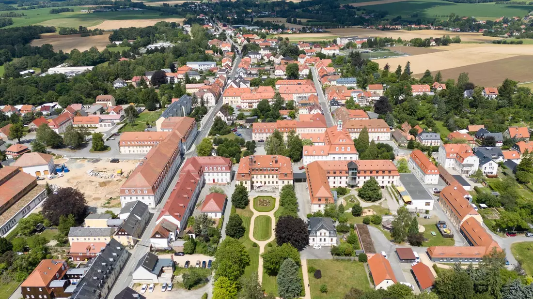 Die Brüdergemeine Herrnhut in Sachsen. (Archivfoto) - Bild: Sebastian Kahnert/dpa