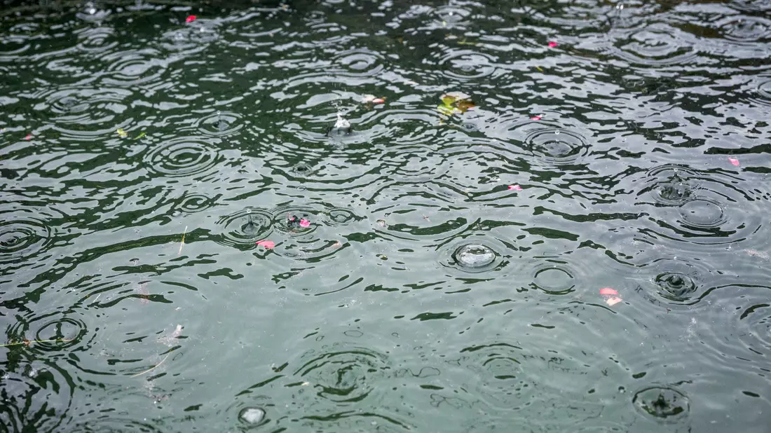 Das Wochenende wird öfter nass - für die neue Woche wegen hingegen hohe Temperaturen erwartet (Archivbild). - Bild: Daniel Vogl/dpa