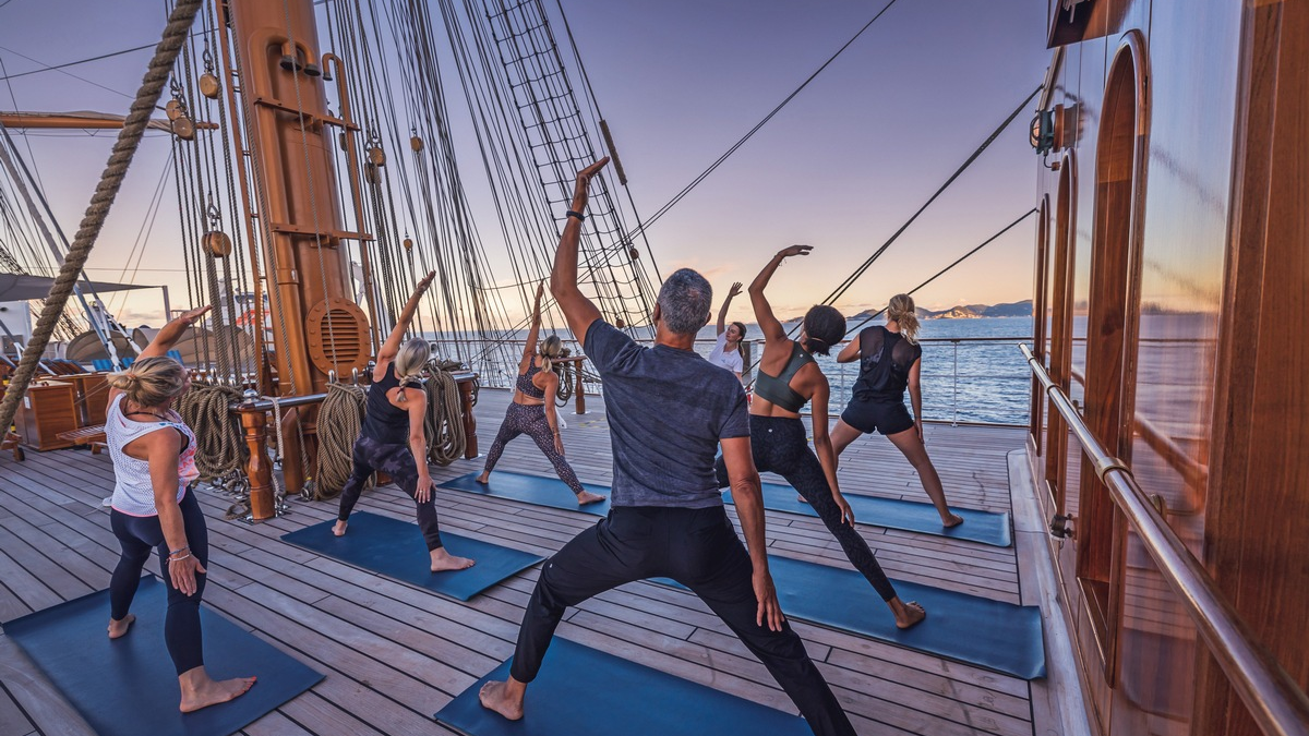 Gemeinsam unter Segeln auf Kurs Gesundheit / Sea Cloud Cruises und Max Grundig Klinik vereinen 