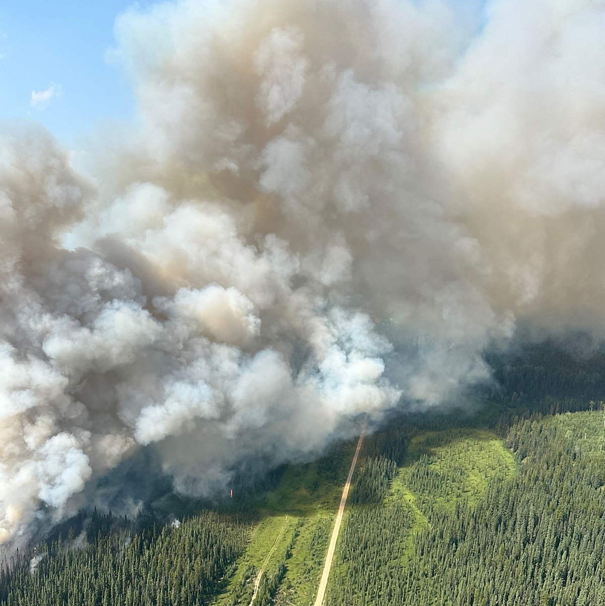 Über 1.100 Helfer kämpften gegen die Flammen an. - Foto: Alberta Wildfire/ZUMA Press Wire/dpa