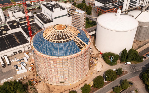 Nordzucker feiert Richtfest des neuen Zuckersilos im Werk Nordstemmen: Transporte reduzieren - CO2 einsparen - Foto: presseportal.de Nordzucker feiert Richtfest des neuen Zuckersilos im Werk Nordstemmen: Transporte reduzieren - CO2 einsparen - Foto: presseportal.de