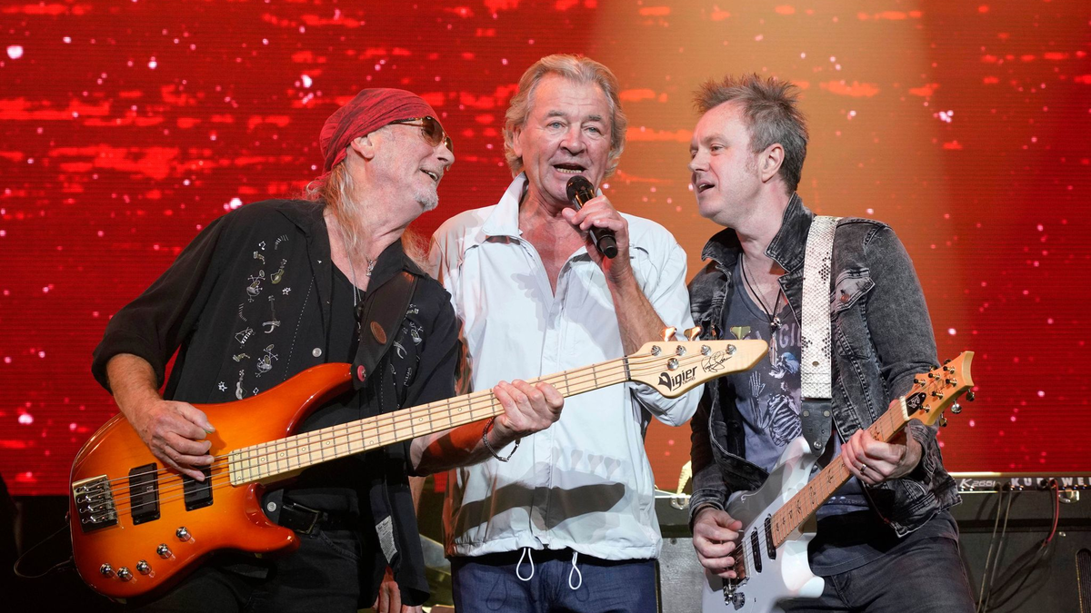 «=1» von Deep Purple ist das zehnte Nummer-eins-Album der Band in Deutschland. (Archivbild) - Foto: Thomas Bartilla/Geisler-Fotopress/dpa