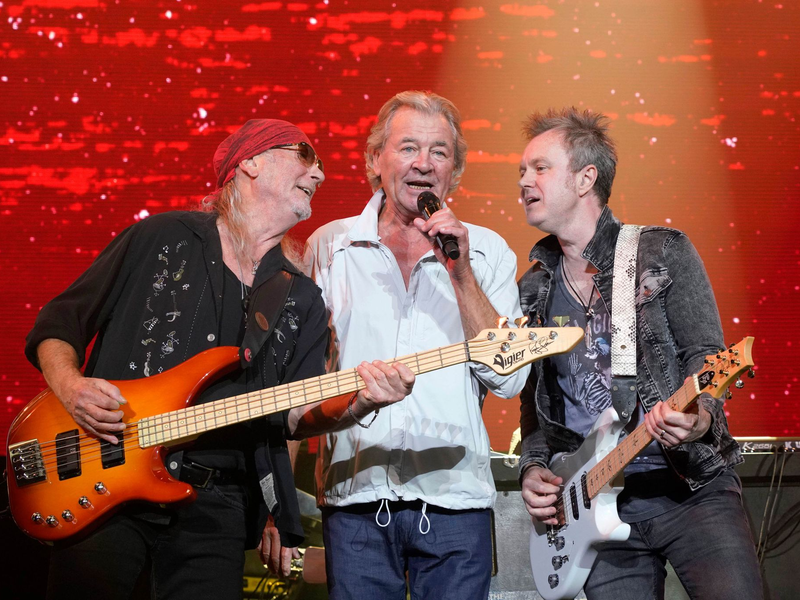 «=1» von Deep Purple ist das zehnte Nummer-eins-Album der Band in Deutschland. (Archivbild) - Foto: Thomas Bartilla/Geisler-Fotopress/dpa