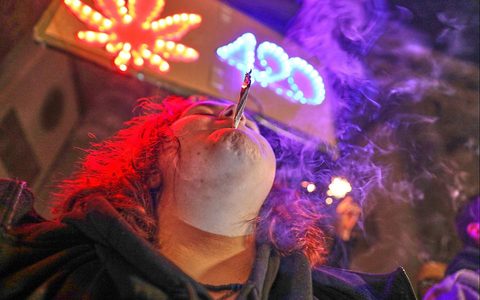 Smoke-in vor dem Brandenburger Tor (Archiv) - Foto: über dts Nachrichtenagentur