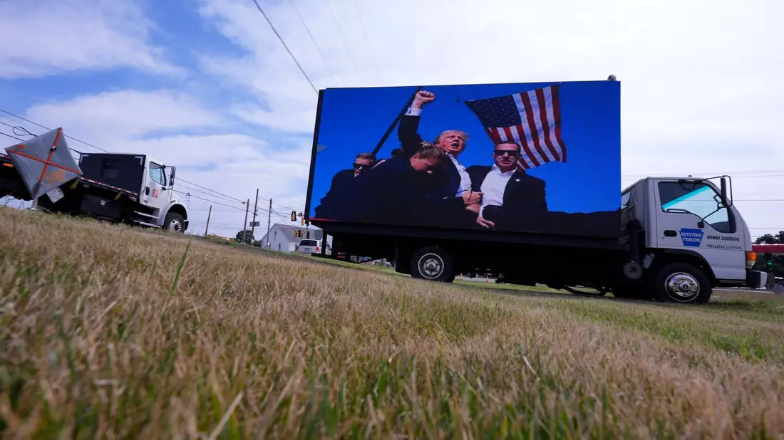  Noch ist unklar, wo die von Trump angekündigte Wahlkampfveranstaltung in Butler stattfinden soll. (Archivbild) - Bild: Eric Gay/AP/dpa