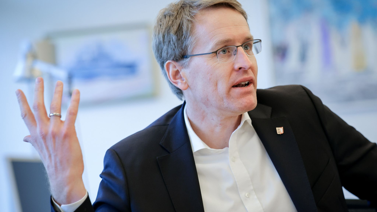 Schleswig-Holsteins Regierungschef Daniel Günther will irreguläre Zuwanderung begrenzen. (Archivbild) - Foto: Christian Charisius/dpa