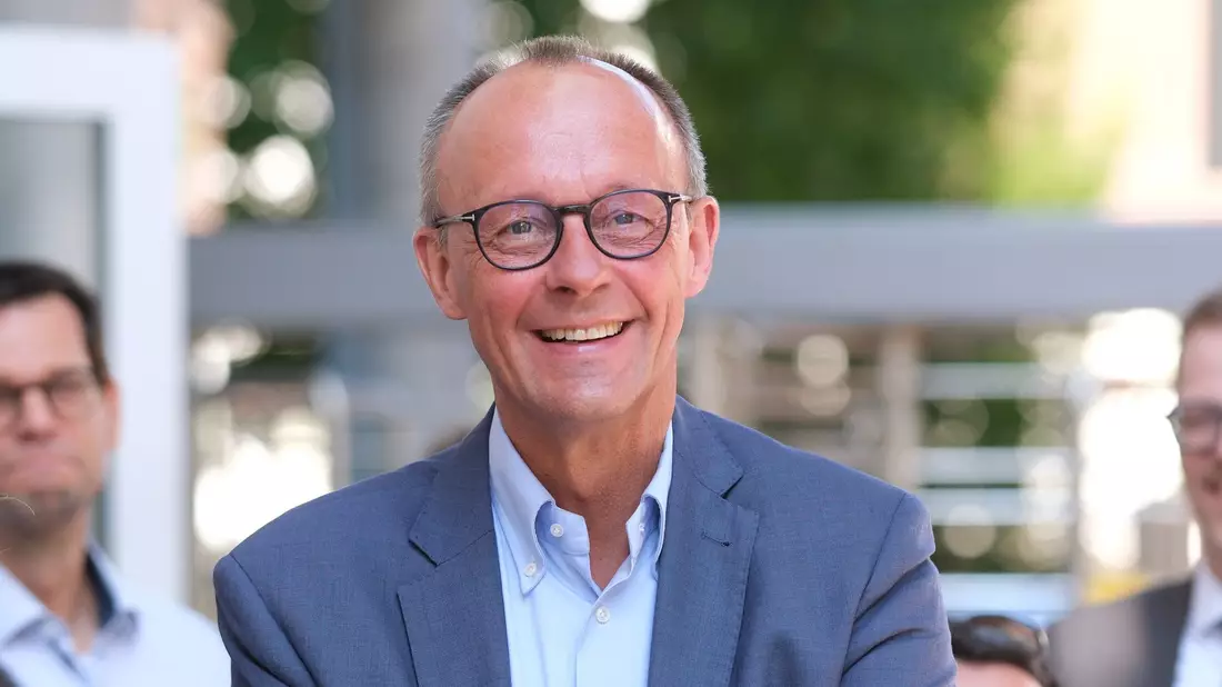 CDU-Chef Merz sieht Potenzial für seine Partei. (Archivbild) - Bild: Sebastian Willnow/dpa