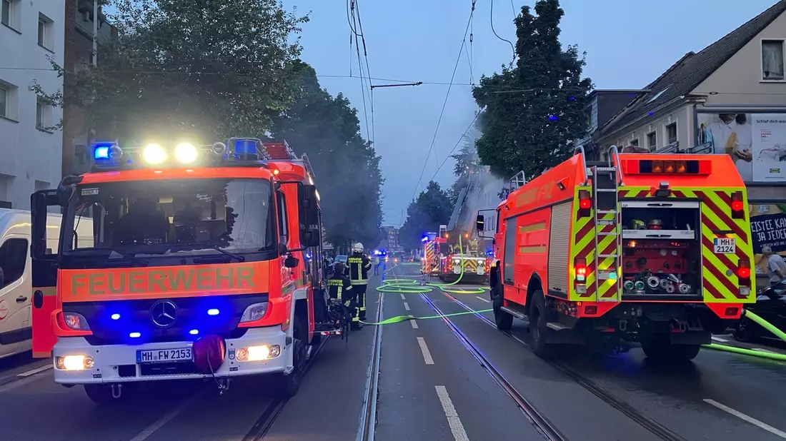 FW-MH: Zimmerbrand in Mülheim an der Ruhr - Bild: presseportal.de