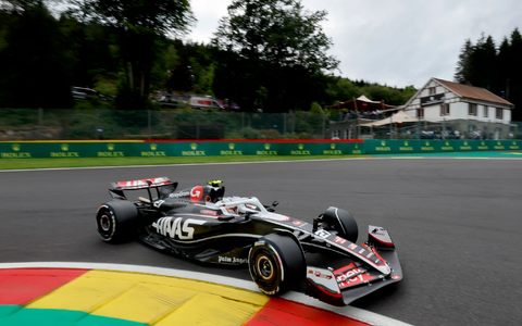 Nico Hülkenberg ist in der Qualifikation schnell raus. - Foto: Geert Vanden Wijngaert/AP/dpa