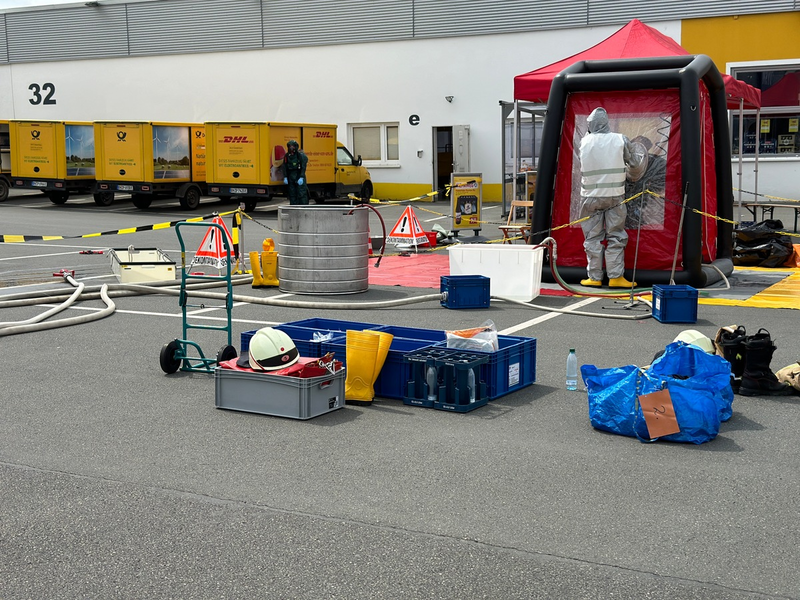 POL-SO: Großeinsatz für Feuerwehr, Rettungsdienst und Polizei in Geseke - Foto: presseportal.de