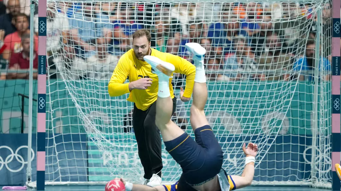 DHB-Profi Lukas Mertens scheiterte öfter am schwedischen Torhüter. - Bild: Marcus BrandtŽ/dpa