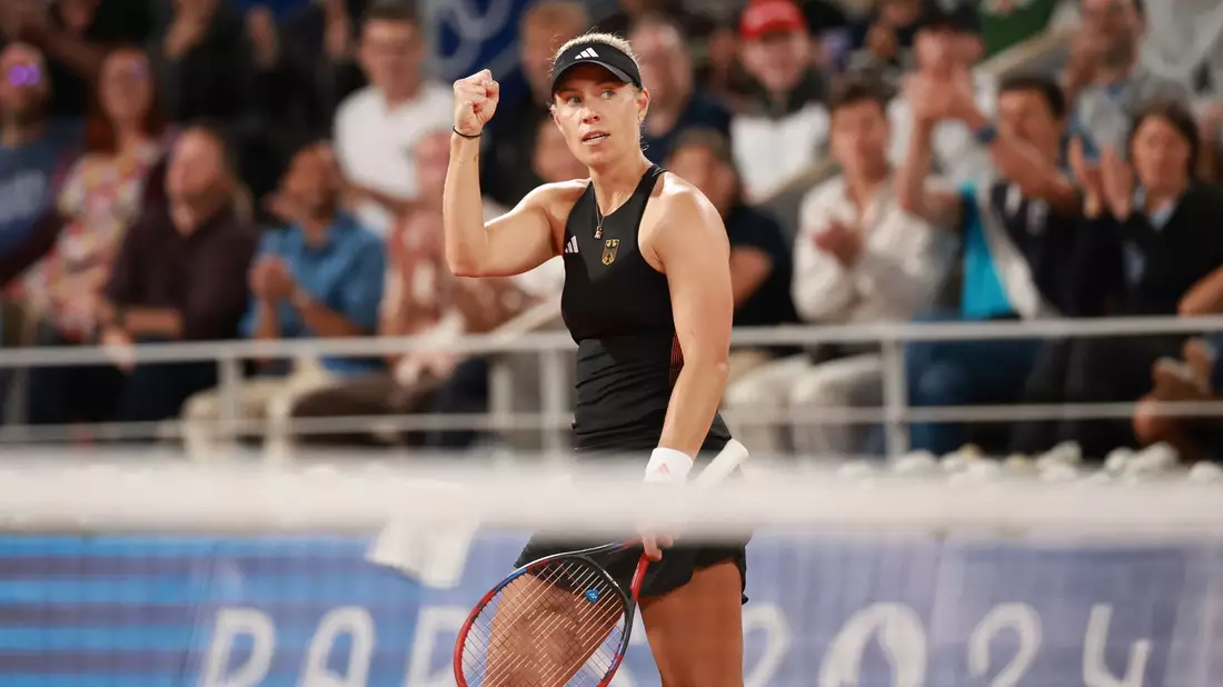 Angelique Kerber gewinnt ihren Olympia-Auftakt in Paris. - Bild: Jan Woitas/dpa