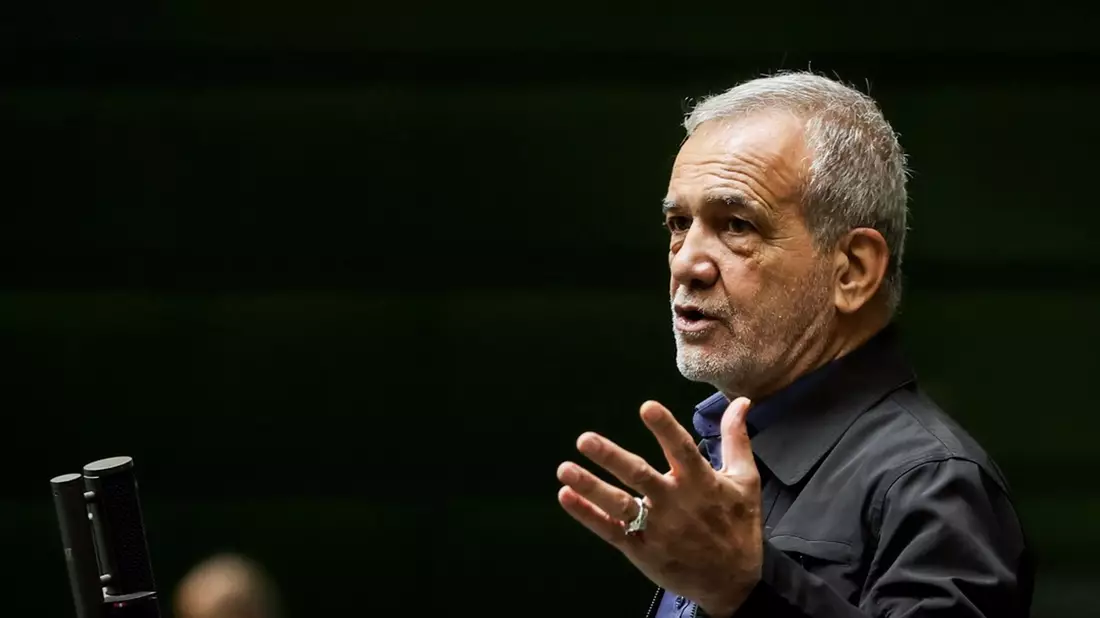 Massud Peseschkian ist als neuer Präsident des Irans vereidigt worden. (Archivbild) - Bild: Icana News Agency/ZUMA Press Wire/dpa