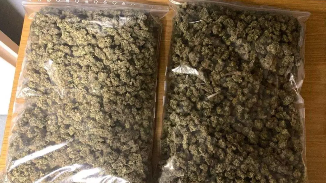 BPOL NRW: Rucksack in S1 vergessen - Bundespolizei stellt großen Behälter mit Marihuana sicher - Bild: presseportal.de