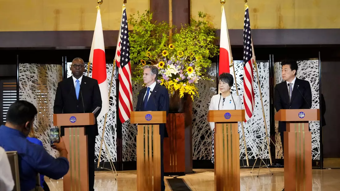 Die USA und Japan planen ein gemeinsames militärisches Hauptquartiers in Japan.  - Bild: Hiro Komae/AP/dpa